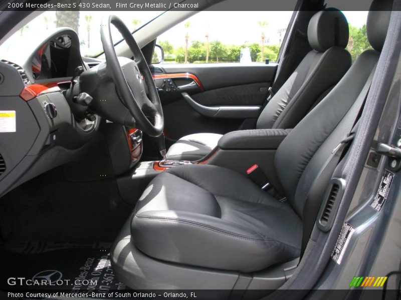 Flint Grey Metallic / Charcoal 2006 Mercedes-Benz S 430 Sedan