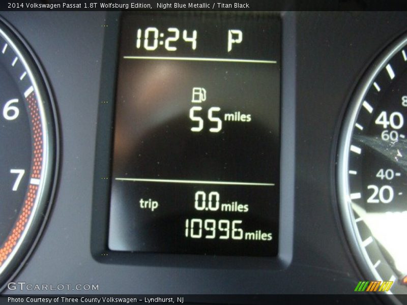 Night Blue Metallic / Titan Black 2014 Volkswagen Passat 1.8T Wolfsburg Edition