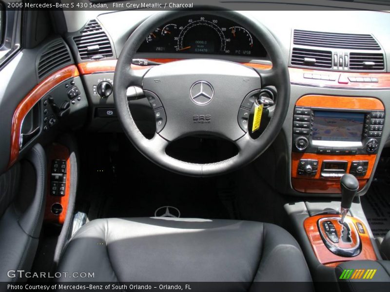 Flint Grey Metallic / Charcoal 2006 Mercedes-Benz S 430 Sedan