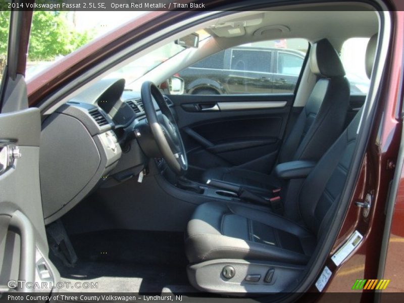 Opera Red Metallic / Titan Black 2014 Volkswagen Passat 2.5L SE