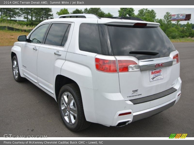 Summit White / Jet Black 2014 GMC Terrain Denali AWD