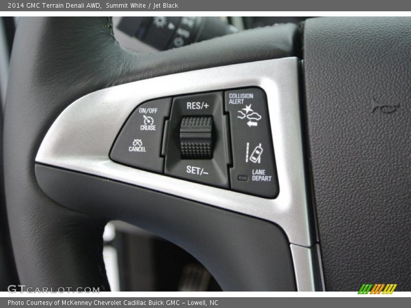 Controls of 2014 Terrain Denali AWD