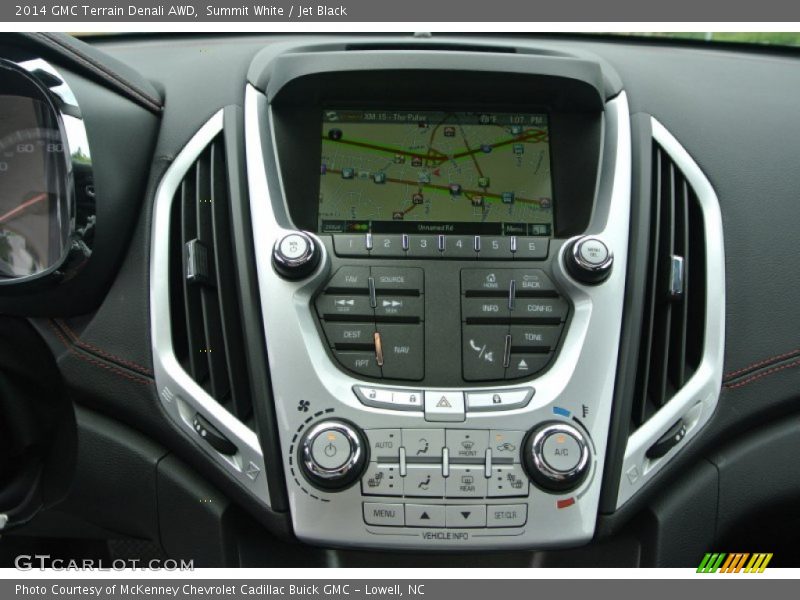 Controls of 2014 Terrain Denali AWD