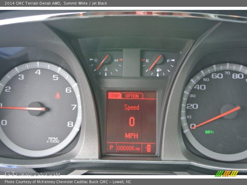 Summit White / Jet Black 2014 GMC Terrain Denali AWD