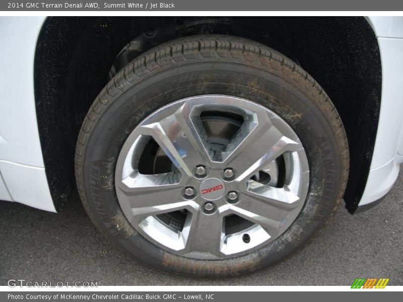 Summit White / Jet Black 2014 GMC Terrain Denali AWD
