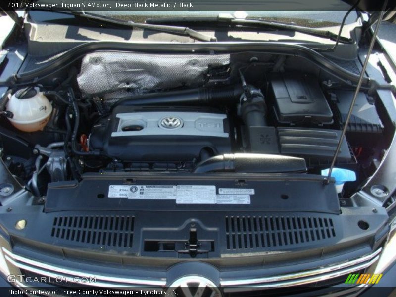 Deep Black Metallic / Black 2012 Volkswagen Tiguan S 4Motion
