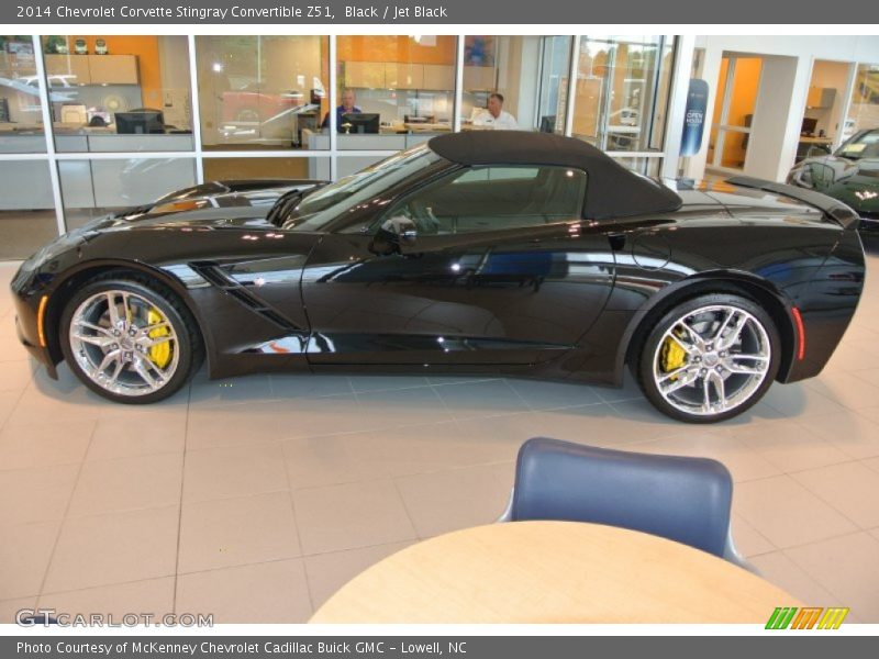  2014 Corvette Stingray Convertible Z51 Black