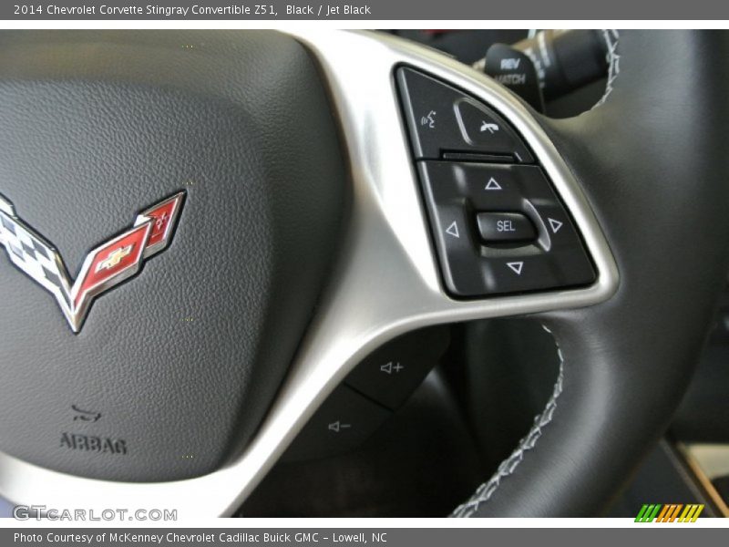 Black / Jet Black 2014 Chevrolet Corvette Stingray Convertible Z51