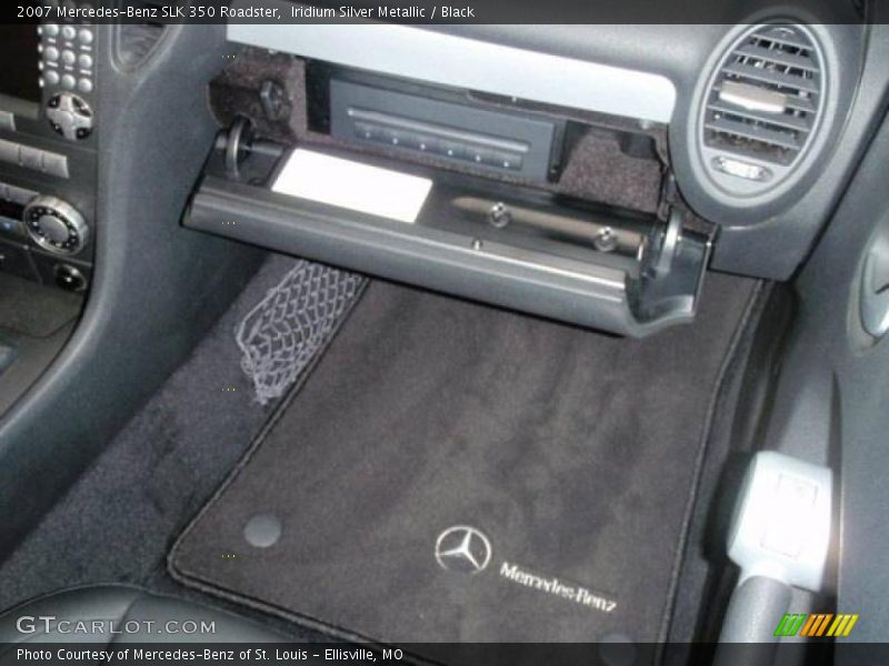 Iridium Silver Metallic / Black 2007 Mercedes-Benz SLK 350 Roadster