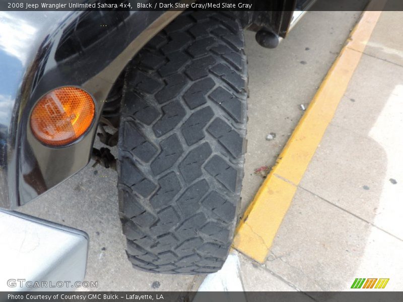 Black / Dark Slate Gray/Med Slate Gray 2008 Jeep Wrangler Unlimited Sahara 4x4