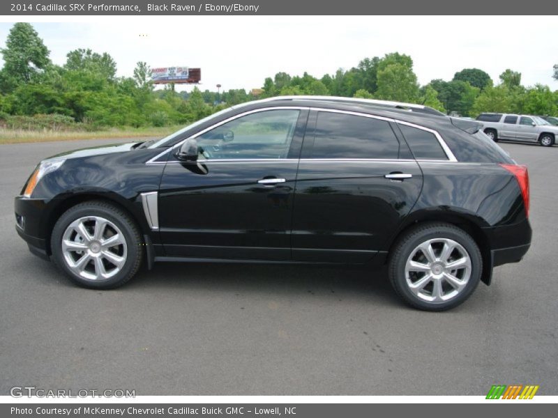 Black Raven / Ebony/Ebony 2014 Cadillac SRX Performance