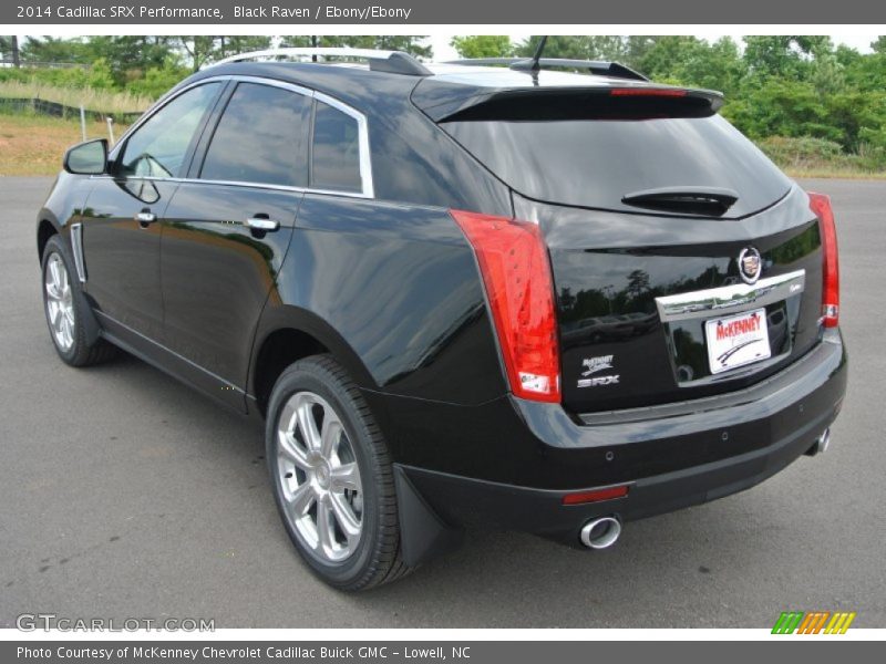 Black Raven / Ebony/Ebony 2014 Cadillac SRX Performance