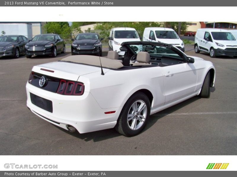 Performance White / Stone 2013 Ford Mustang V6 Convertible