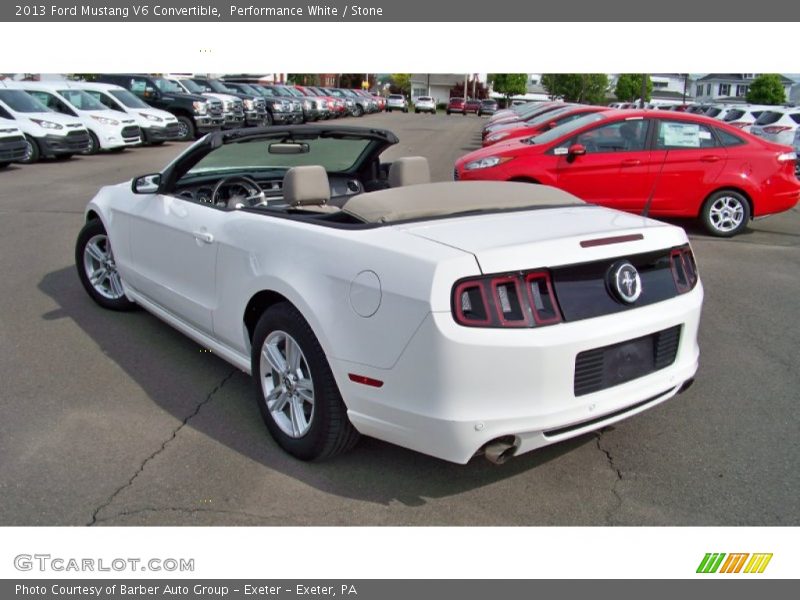 Performance White / Stone 2013 Ford Mustang V6 Convertible