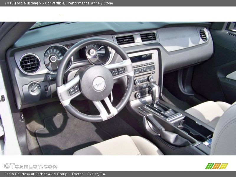 Performance White / Stone 2013 Ford Mustang V6 Convertible