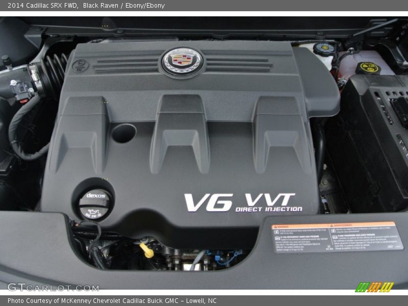 Black Raven / Ebony/Ebony 2014 Cadillac SRX FWD