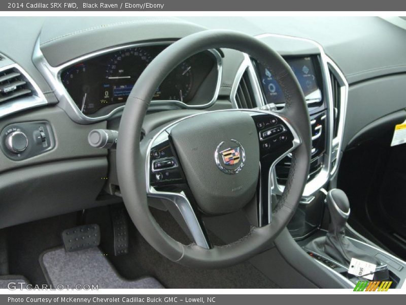 Black Raven / Ebony/Ebony 2014 Cadillac SRX FWD