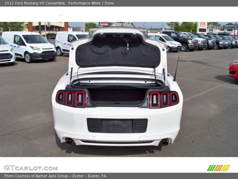 Performance White / Stone 2013 Ford Mustang V6 Convertible
