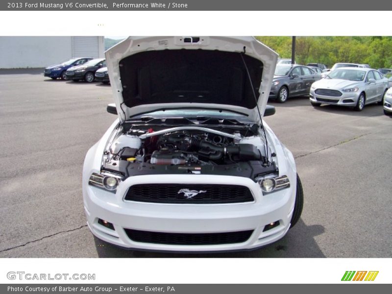 Performance White / Stone 2013 Ford Mustang V6 Convertible