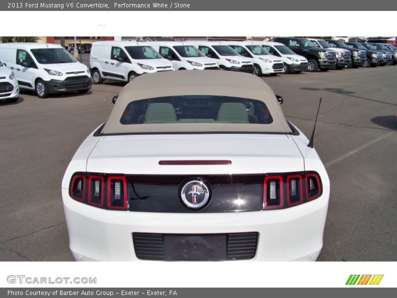 Performance White / Stone 2013 Ford Mustang V6 Convertible