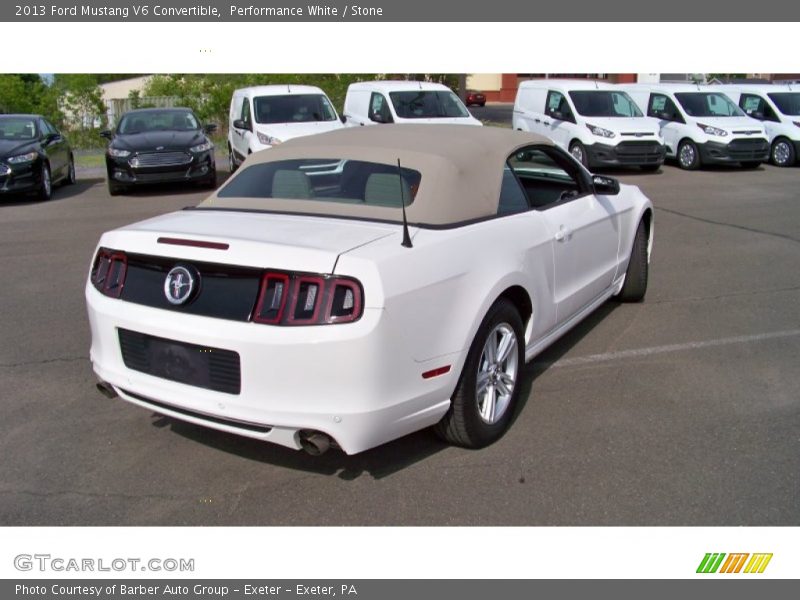 Performance White / Stone 2013 Ford Mustang V6 Convertible