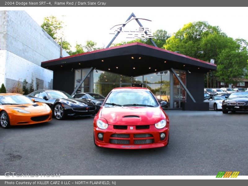 Flame Red / Dark Slate Gray 2004 Dodge Neon SRT-4