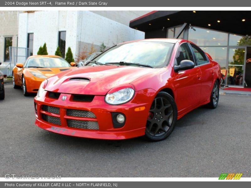 Flame Red / Dark Slate Gray 2004 Dodge Neon SRT-4