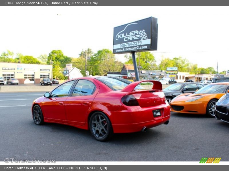 Flame Red / Dark Slate Gray 2004 Dodge Neon SRT-4