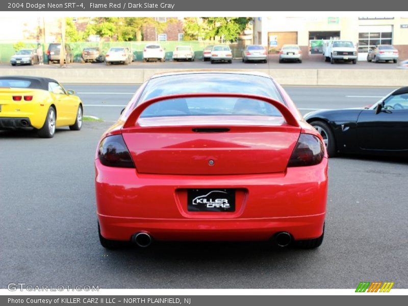 Flame Red / Dark Slate Gray 2004 Dodge Neon SRT-4