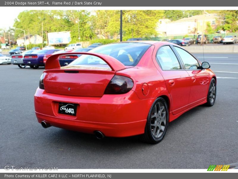 Flame Red / Dark Slate Gray 2004 Dodge Neon SRT-4