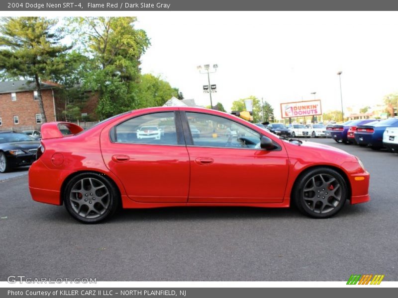 Flame Red / Dark Slate Gray 2004 Dodge Neon SRT-4
