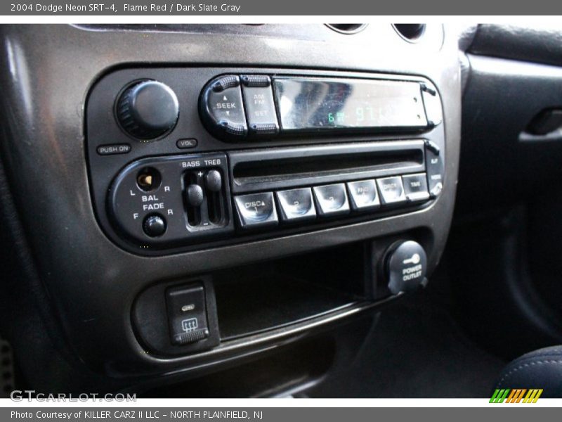 Flame Red / Dark Slate Gray 2004 Dodge Neon SRT-4