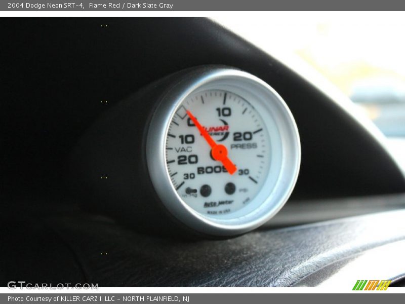 Flame Red / Dark Slate Gray 2004 Dodge Neon SRT-4