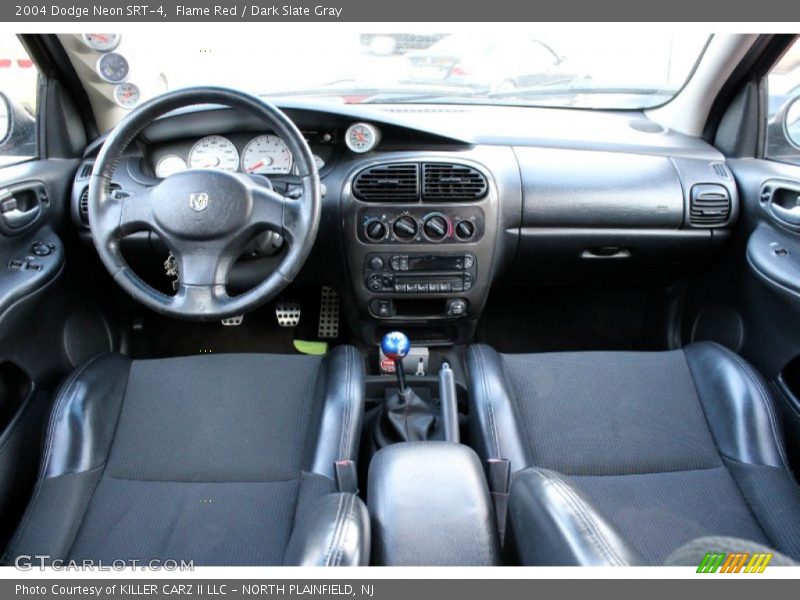 Flame Red / Dark Slate Gray 2004 Dodge Neon SRT-4
