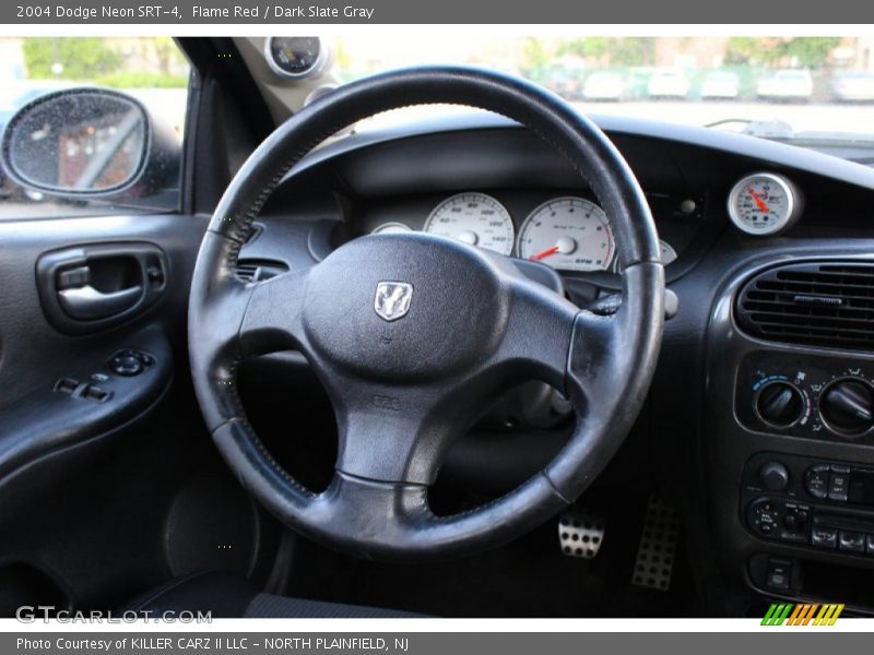 Flame Red / Dark Slate Gray 2004 Dodge Neon SRT-4