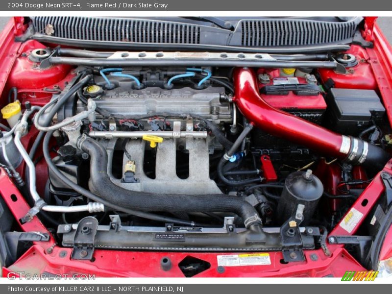 Flame Red / Dark Slate Gray 2004 Dodge Neon SRT-4