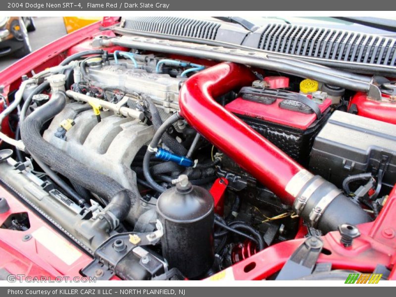 Flame Red / Dark Slate Gray 2004 Dodge Neon SRT-4