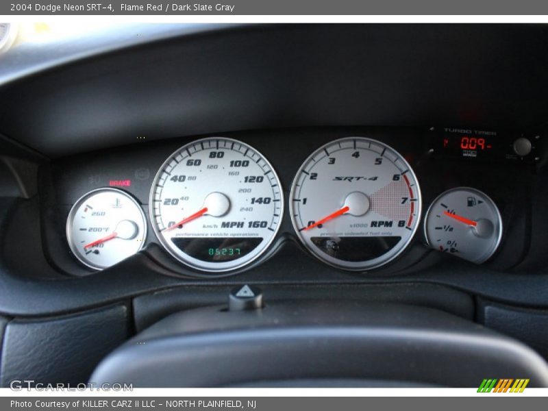 Flame Red / Dark Slate Gray 2004 Dodge Neon SRT-4