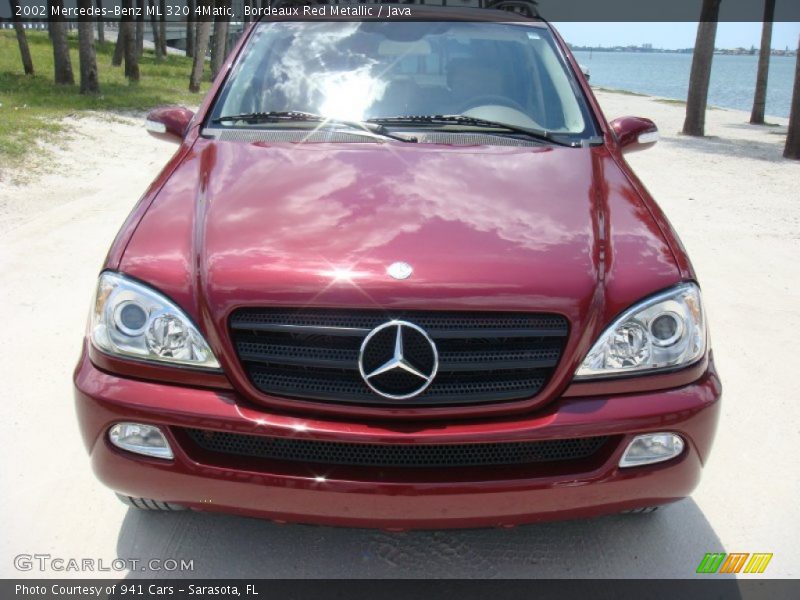 Bordeaux Red Metallic / Java 2002 Mercedes-Benz ML 320 4Matic