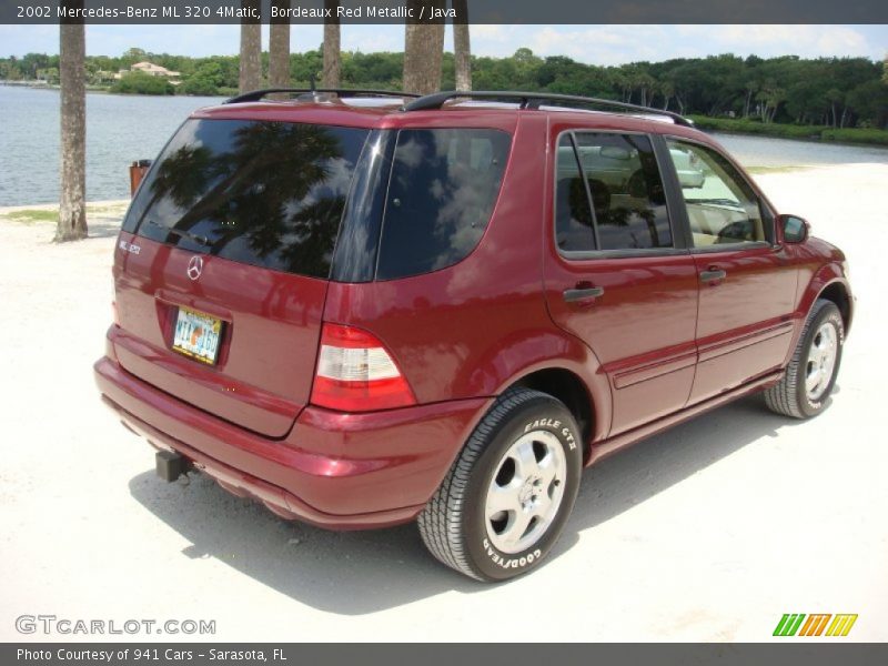 Bordeaux Red Metallic / Java 2002 Mercedes-Benz ML 320 4Matic