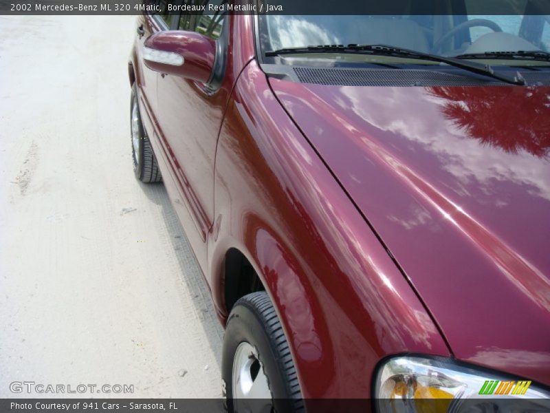 Bordeaux Red Metallic / Java 2002 Mercedes-Benz ML 320 4Matic