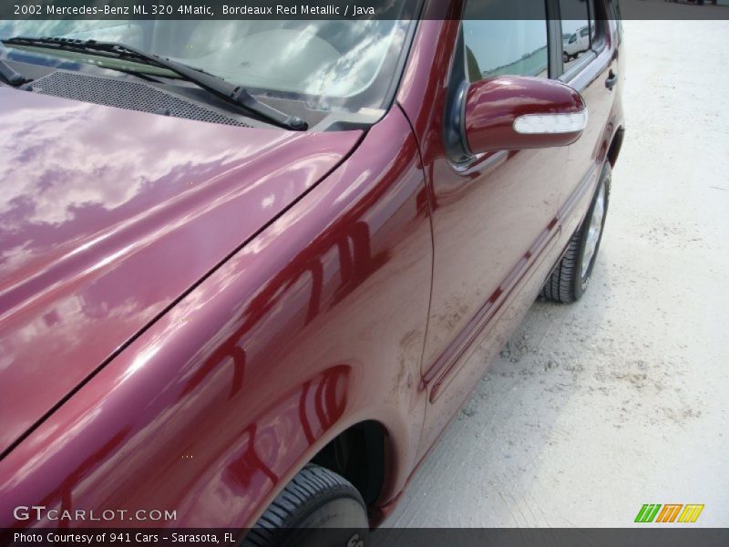 Bordeaux Red Metallic / Java 2002 Mercedes-Benz ML 320 4Matic