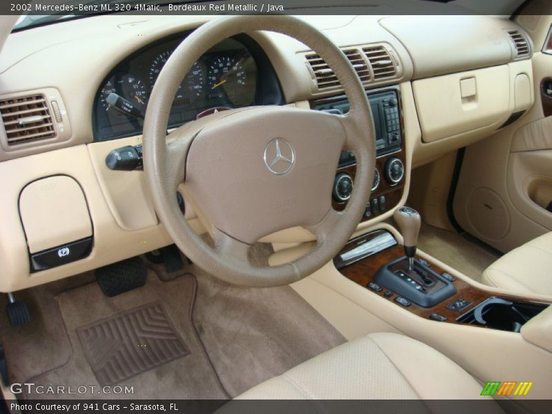 2002 ML 320 4Matic Java Interior