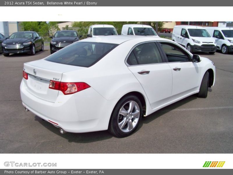 Bellanova White Pearl / Ebony 2012 Acura TSX Sedan