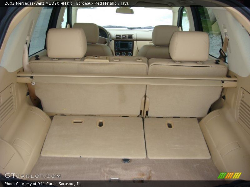  2002 ML 320 4Matic Trunk