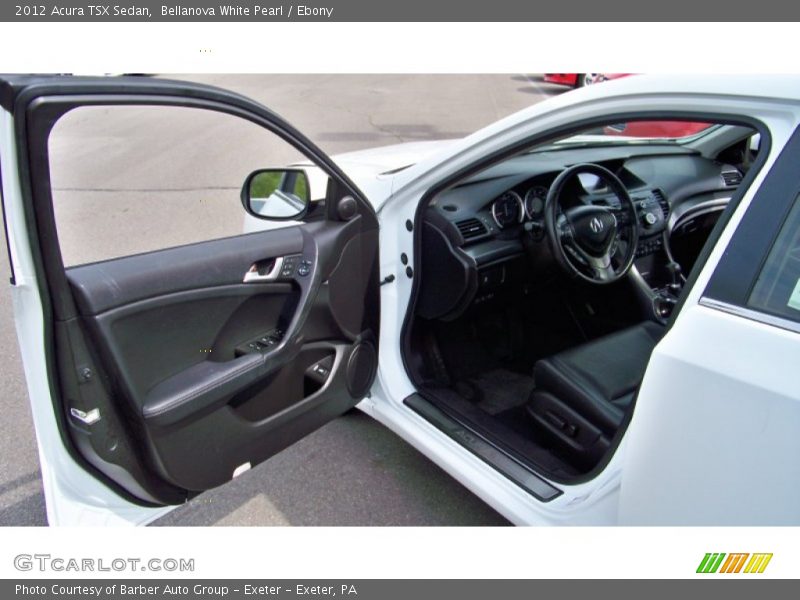 Bellanova White Pearl / Ebony 2012 Acura TSX Sedan