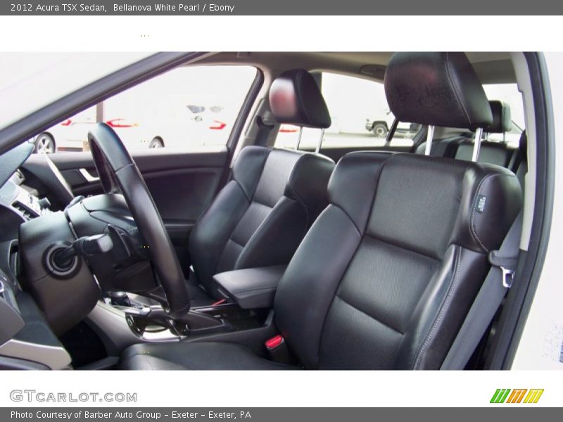 Bellanova White Pearl / Ebony 2012 Acura TSX Sedan
