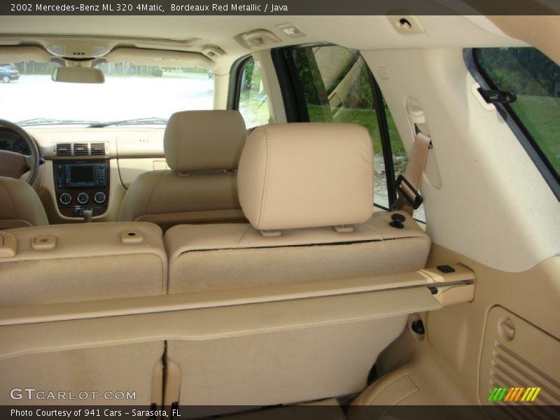 Bordeaux Red Metallic / Java 2002 Mercedes-Benz ML 320 4Matic