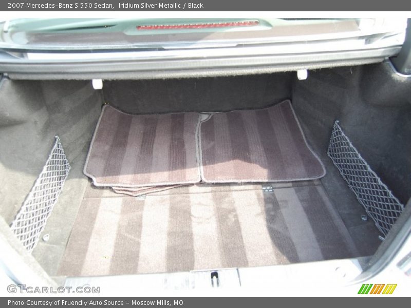 Iridium Silver Metallic / Black 2007 Mercedes-Benz S 550 Sedan