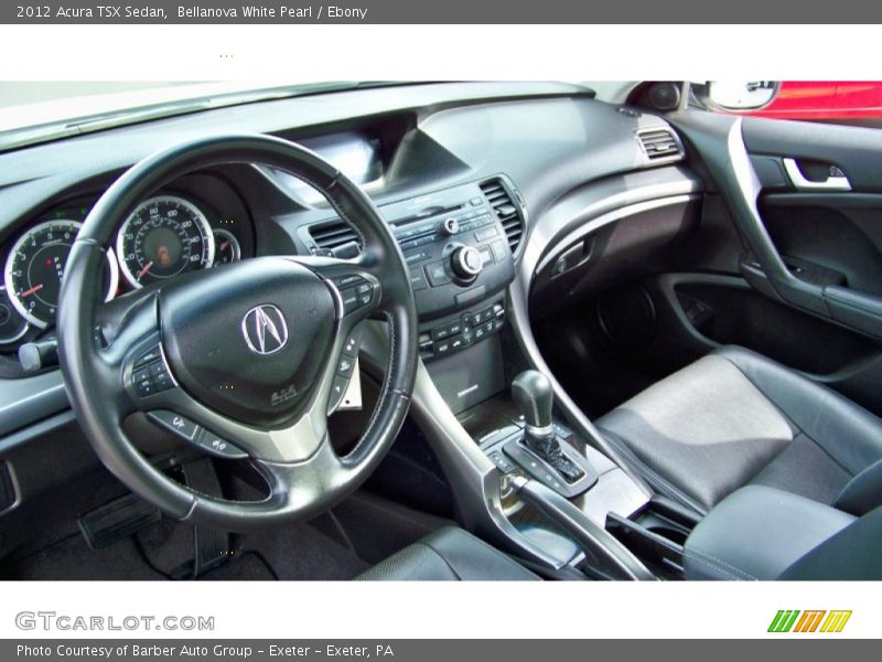Bellanova White Pearl / Ebony 2012 Acura TSX Sedan